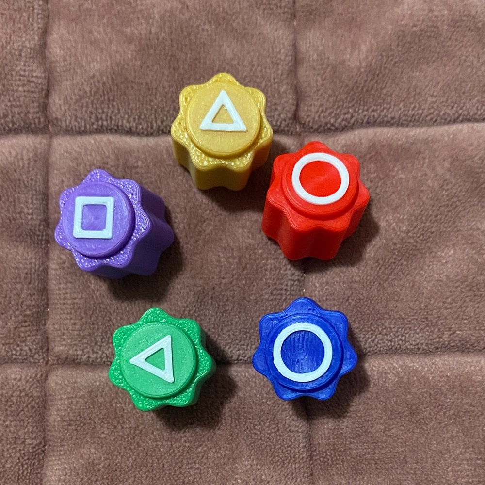 Squid game 3d printed gonggi